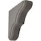 Ekena Millwork 1 3/4"W x 5 1/2"D x 5 1/2"H Stratford Wood Vintage Decor Bracket, Reclaimed Grey BKTWD02X06X06STGY - alternate 1